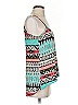 Candy Rose 100% Polyester Teal Black Sleeveless Blouse Size S - photo 4