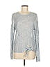 Veronica Beard Jeans 100% Linen Blue Pullover Sweater Size M - photo 1