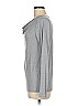Ann Taylor LOFT Outlet Gray Long Sleeve T-Shirt Size M - photo 5