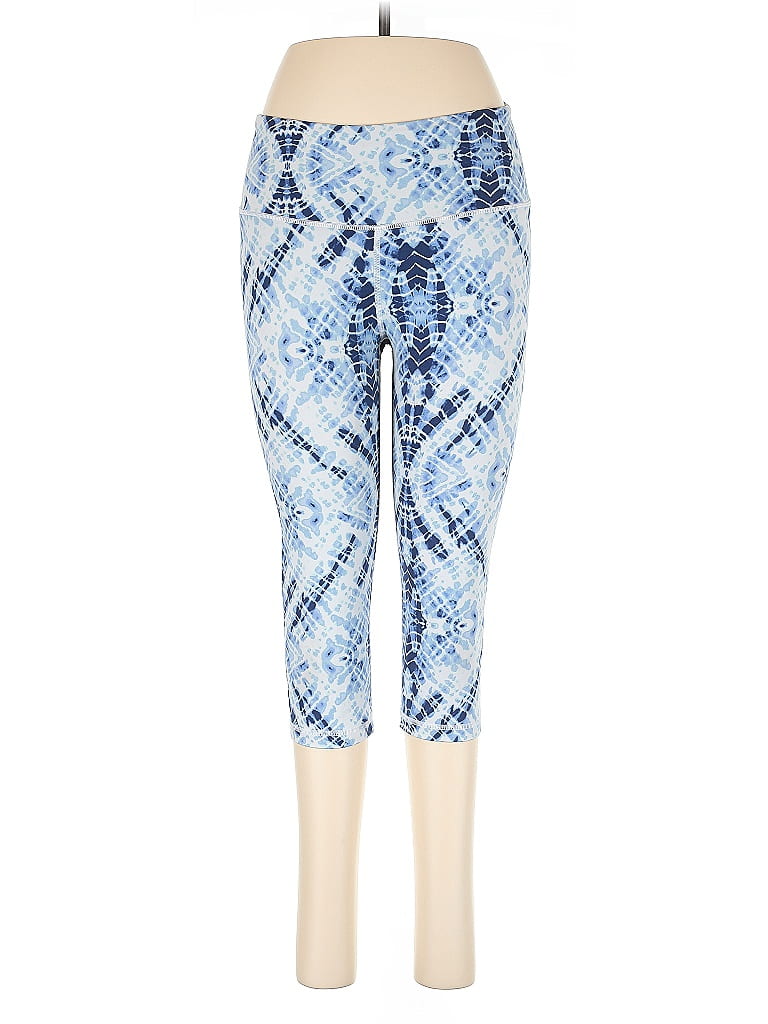 VSX Sport Tie-dye Blue Leggings Size M - photo 1