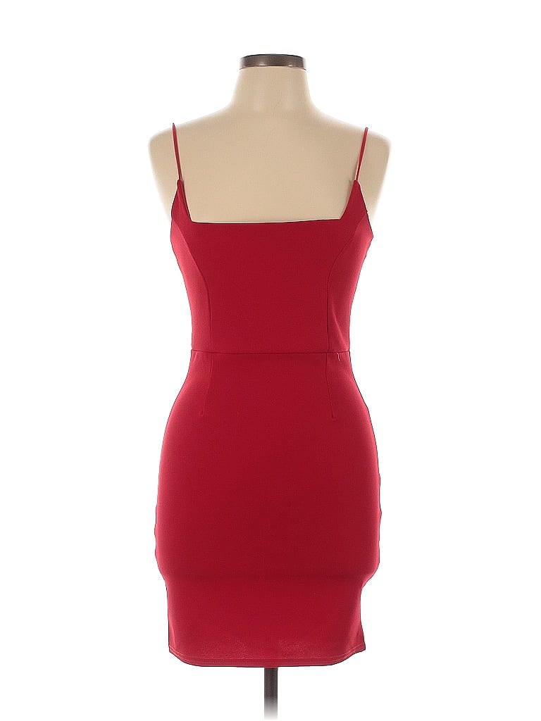 Pre-owned Nasty Gal Inc. Cocktail Dress In Red