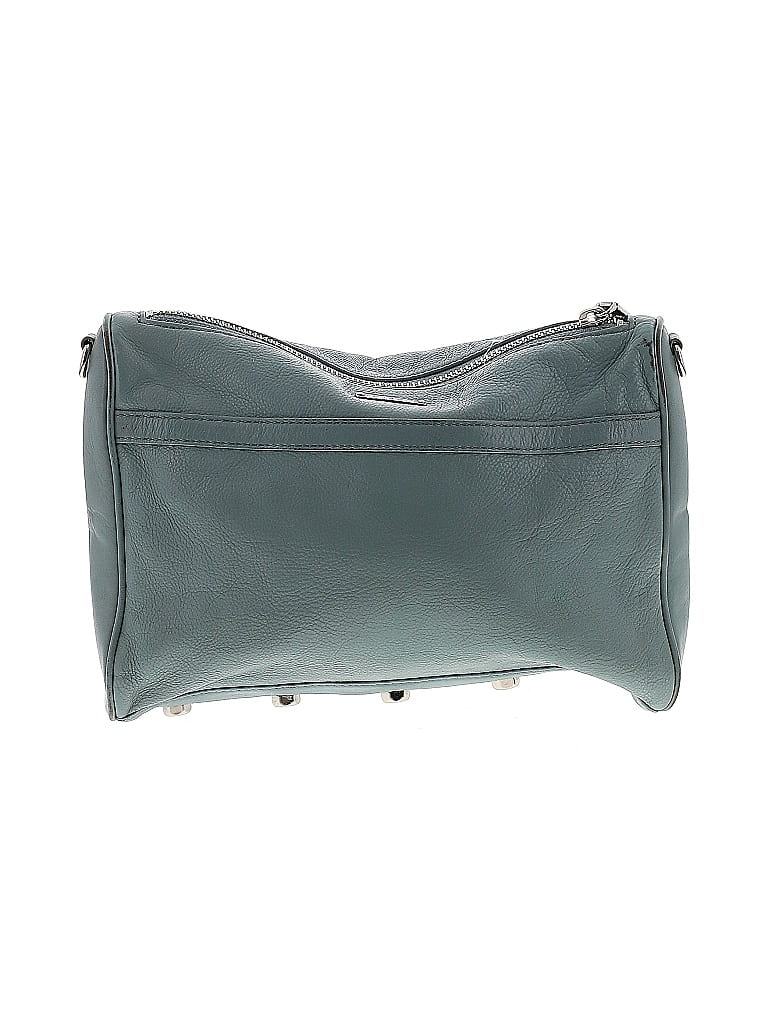 Rebecca Minkoff 100% Leather Teal Blue Leather Clutch One size - photo 1