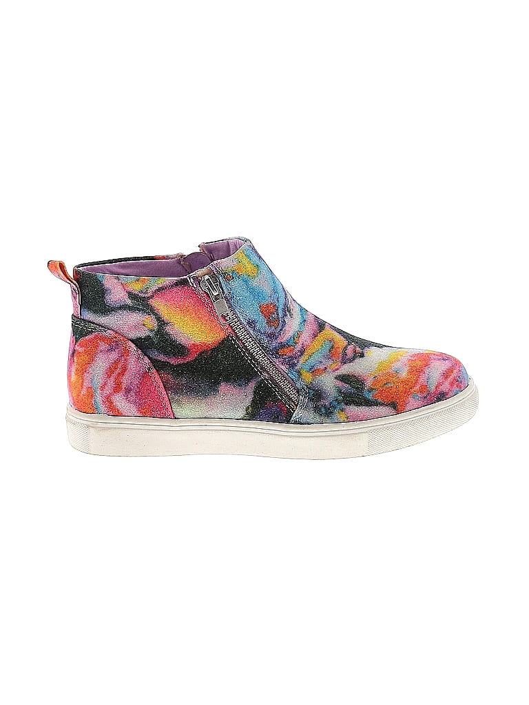Purple And Blue Tie Dye Men's Sneakers