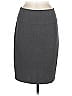 Black Halo Solid Gray Formal Skirt Size 8 - photo 1