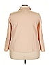 Roaman's Tan 3/4 Sleeve Button-Down Shirt Size 22 - photo 2
