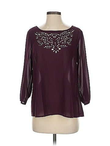 Love Stitch 3/4 Sleeve Blouse (view 1)