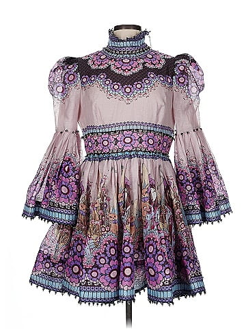 Zimmermann Celestial Gemini Zodiac Print Dress (view 1)