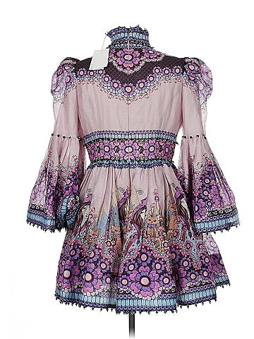 Zimmermann Celestial Gemini Zodiac Print Dress (view 2)