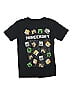 Minecraft Black Short Sleeve T-Shirt Size 8 (big kids) - photo 1