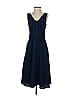 Black Halo Blue Cocktail Dress Size 4 - photo 1