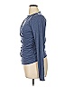 Halara Solid Blue Long Sleeve T-Shirt Size XL - photo 5