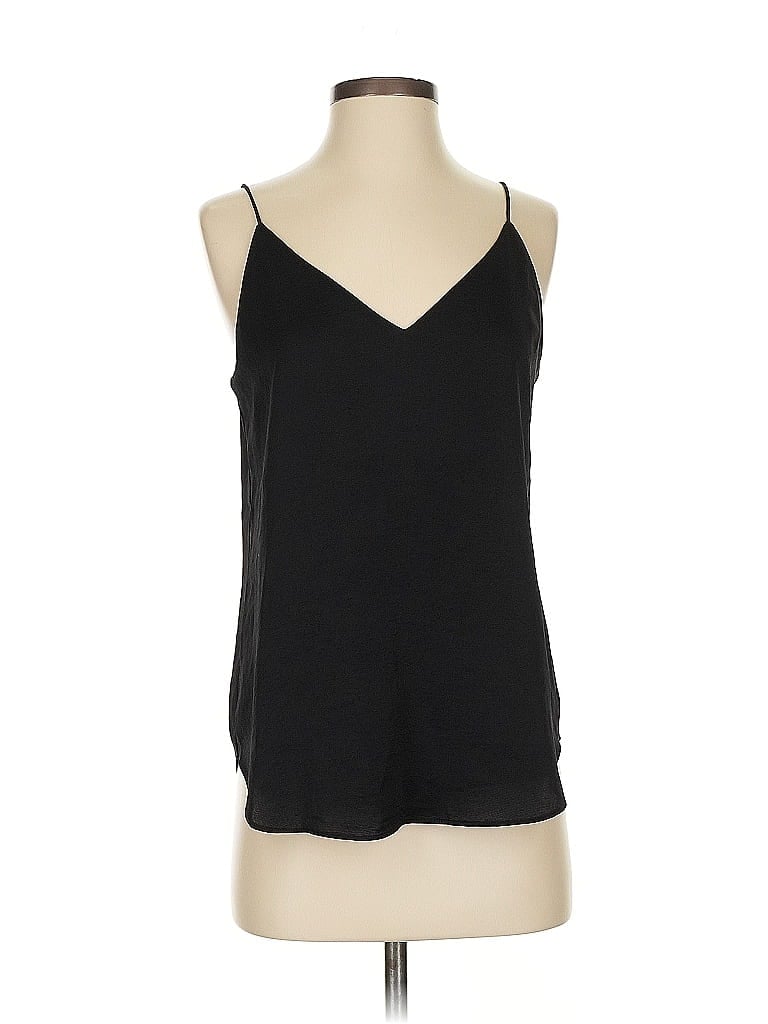 Pre-owned Express Sleeveless Top Black Halter Neckline Tops