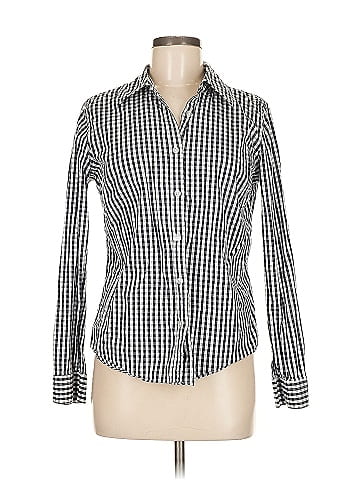 British Khaki Long Sleeve Button-Down Shirt (view 1)