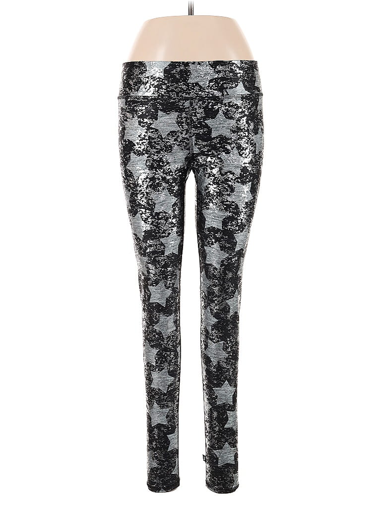 Terez Graphic Silver Leggings Size XL - photo 1