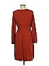 BTFBM Solid Burgundy Casual Dress Size M - photo 2