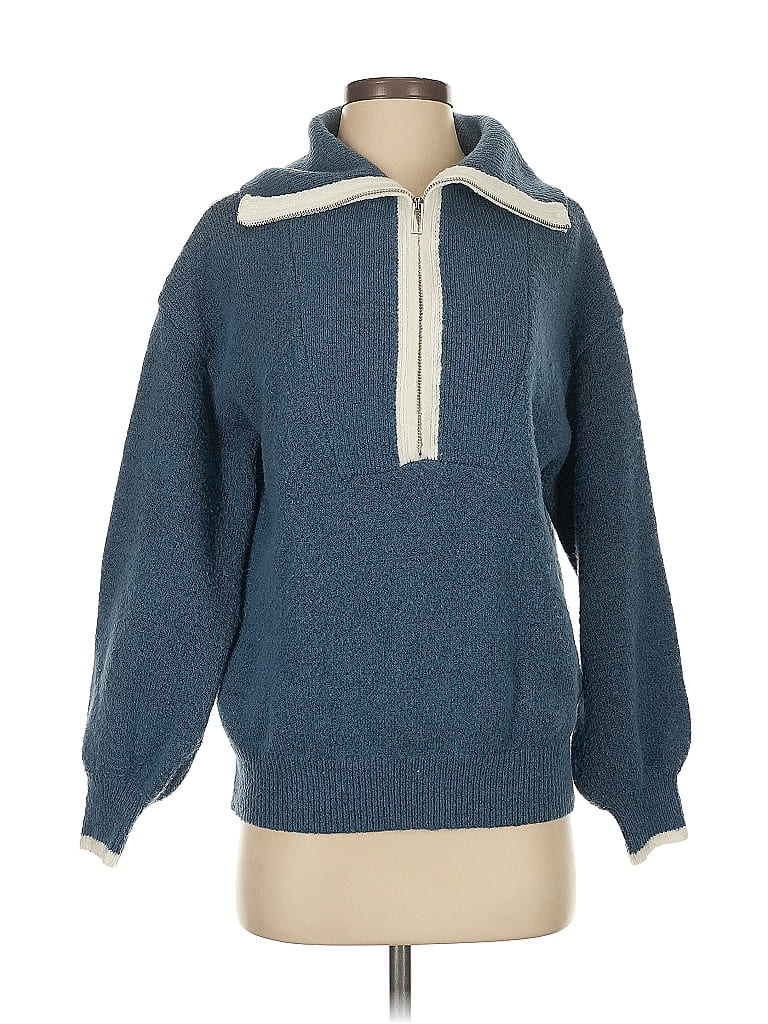 BTFBM Blue Pullover Sweater Size S - photo 1