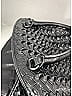Bottega Veneta 100% Leather Chevron-herringbone Solid Black Intrecciato Leather Satchel One size - photo 11