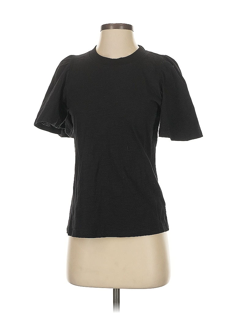 Pomander Place 100% Cotton Black Short Sleeve T-Shirt Size XS - photo 1