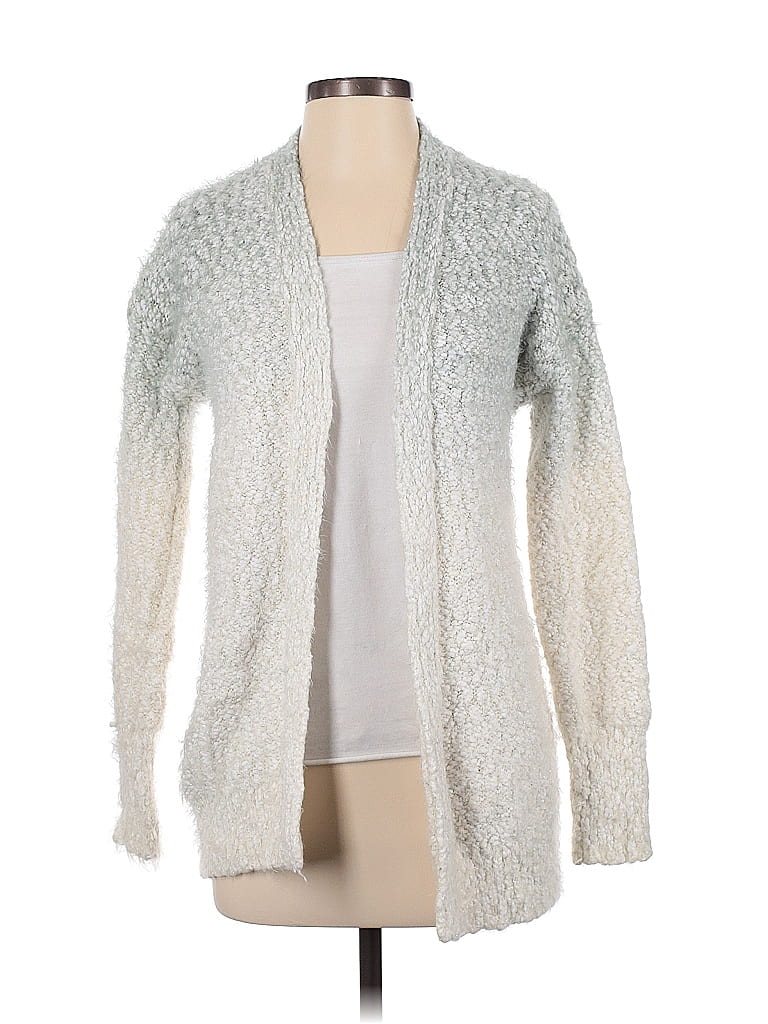 Pre-owned Ruby Moon Cardigan Sweater In Silver
