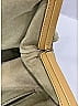 Bottega Veneta Checkered-gingham Color Block Stripes Ivory Tan Intrecciato Leather Satchel One size - photo 4