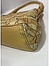 Bottega Veneta Checkered-gingham Color Block Stripes Ivory Tan Intrecciato Leather Satchel One size - photo 8