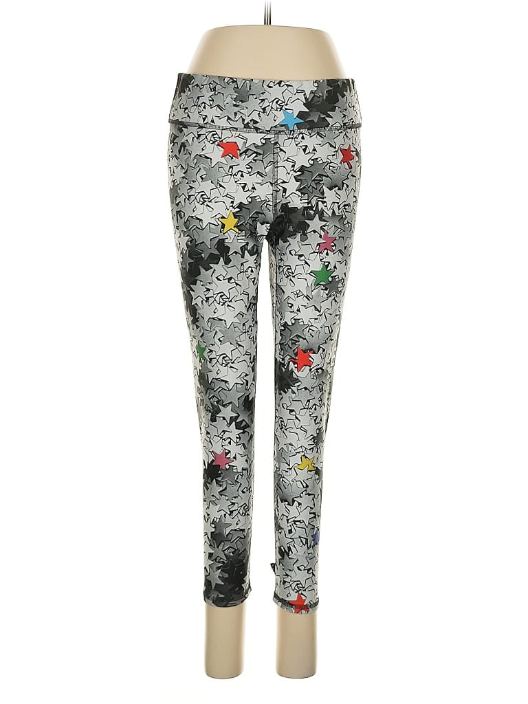 Terez Stars Gray Active Pants Size XL - photo 1