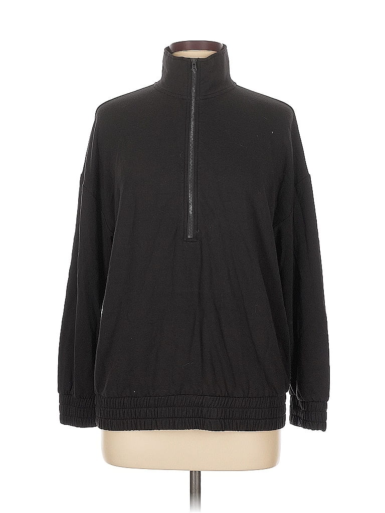 Lou & Grey Black Turtleneck Sweater Size L - photo 1