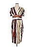 Shein Curve Stripes Brown Casual Dress Size 1X - photo 1