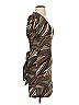 Veronica M. Graphic Brown Casual Dress Size XS - photo 4