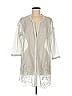 Meadow Rue Silver Blue Kimono Size M - photo 1