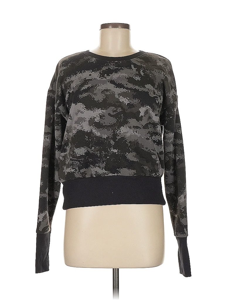 Xersion Camo Gray Pullover Sweater Size M - photo 1