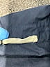 Mango 100% Cotton Blue 3/4 Sleeve Blouse Size 6 - photo 6