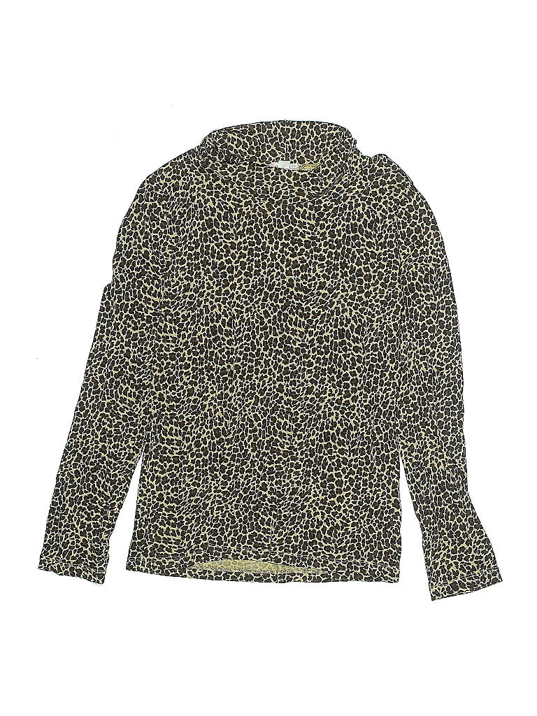 Crewcuts 100% Cotton Gold Long Sleeve Turtleneck Size 14 (big kids) - photo 1
