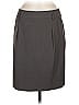 Akris Punto Solid Gray Brown Formal Skirt Size 6 - photo 1