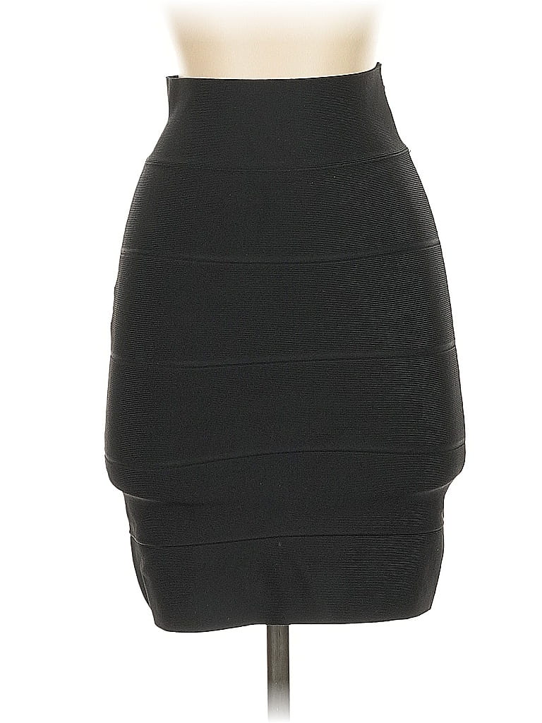 Pre-owned Bcbgmaxazria Formal Skirt In Black
