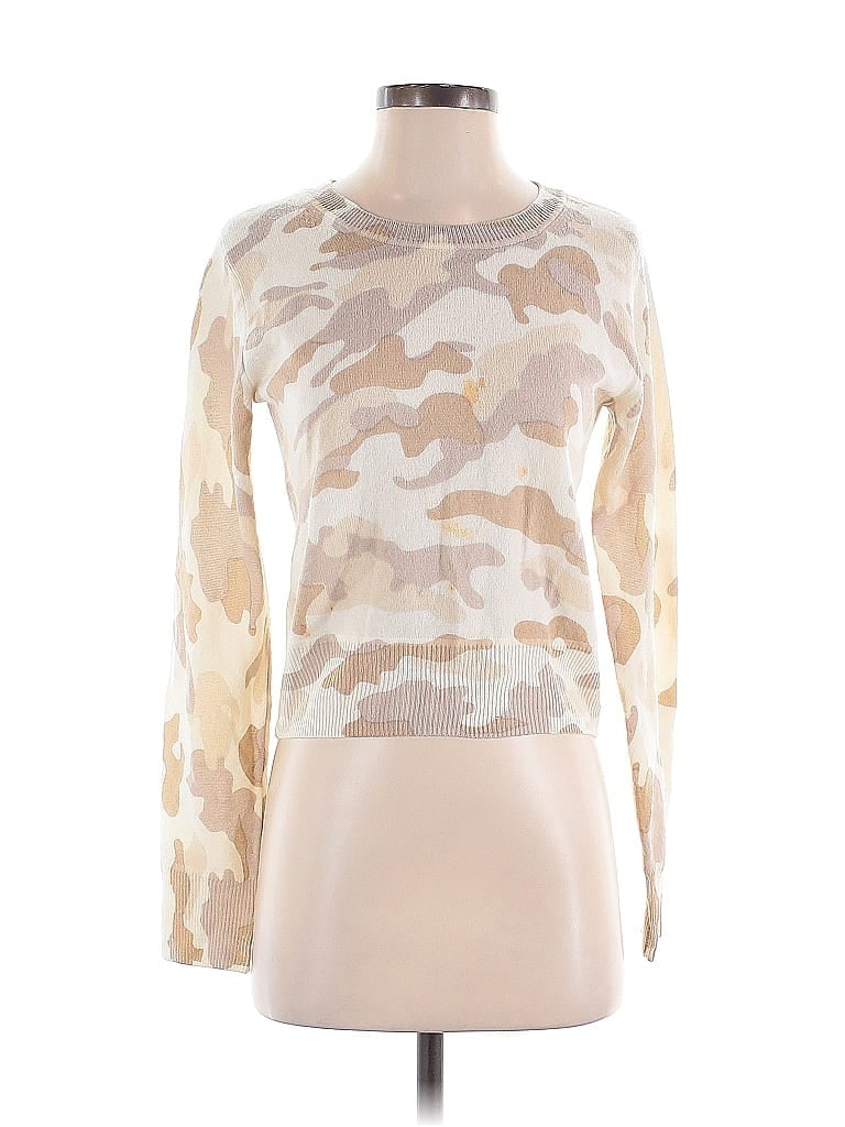Naadam 100% Cashmere Camo Tan Cashmere Pullover Sweater Size XS - photo 1