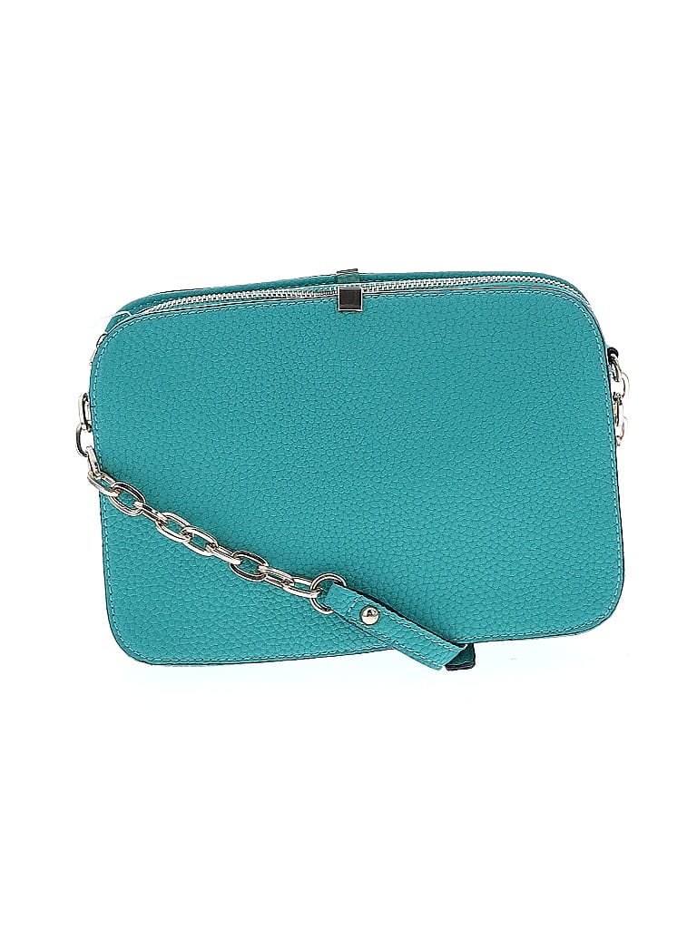 Urban Expressions Teal Crossbody Bag One size - photo 1