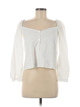 Zara Trf 3/4 Sleeve Blouse