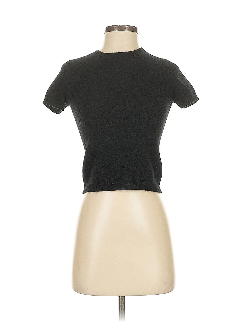 Quince 100% Cashmere Black Cashmere Pullover Sweater Size S - photo 1