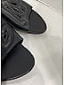 Dolce & Gabbana 100% Leather Black Sandals Size EU 39 1/2 - photo 3