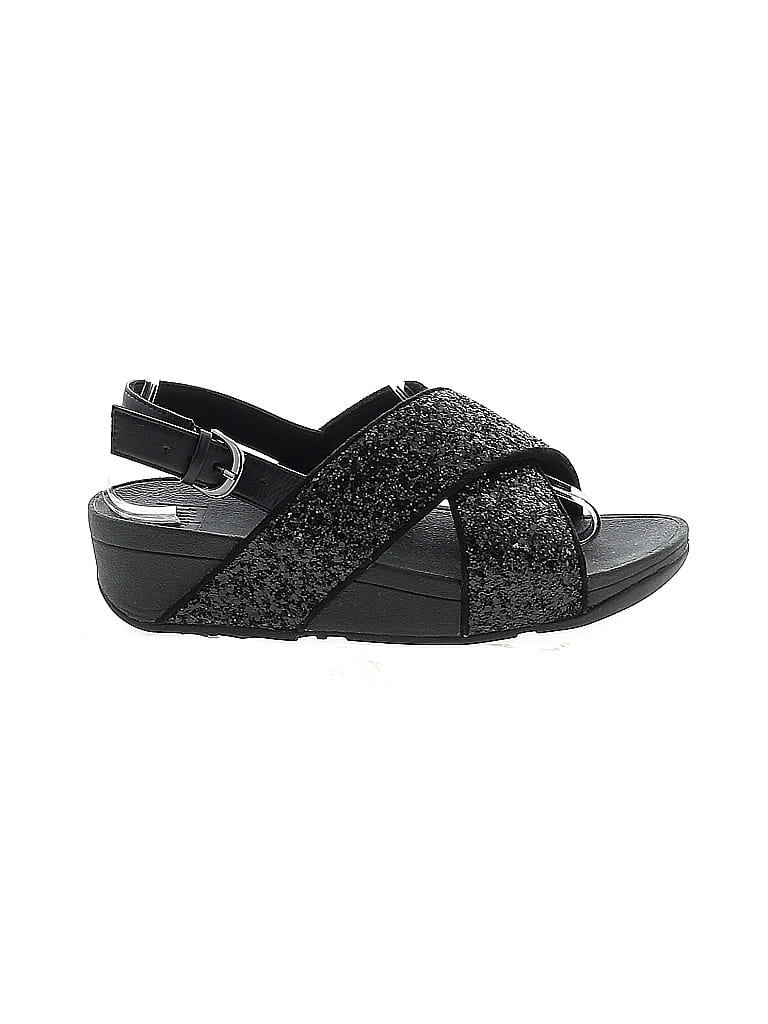 FitFlop Black Wedges Size 6 - photo 1