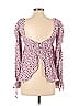 FP One Pink Long Sleeve Blouse Size S - photo 2