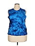 Aviator Nation Blue Sleeveless T-Shirt Size XXL - photo 1