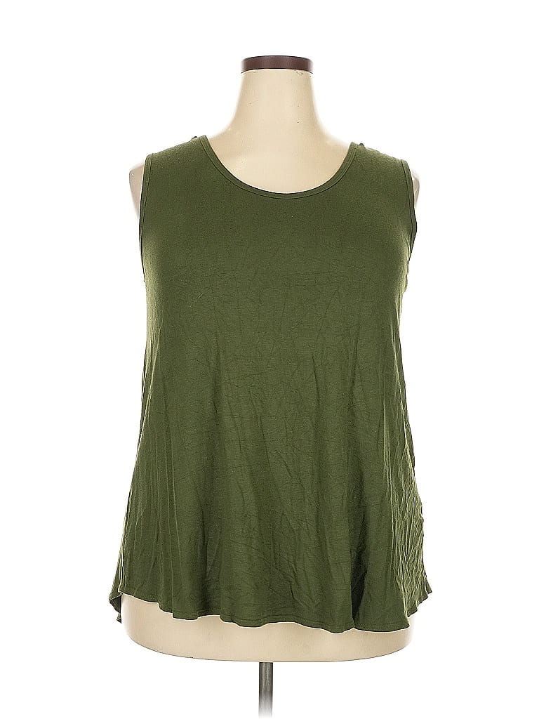 Cool Melon Green Sleeveless T-Shirt Size 2X - photo 1