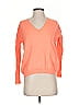 J.Crew Collection 100% Cashmere Orange Cashmere Pullover Sweater Size XXS - photo 1