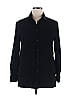 Sag Harbor Black Long Sleeve Blouse Size 16 - photo 1