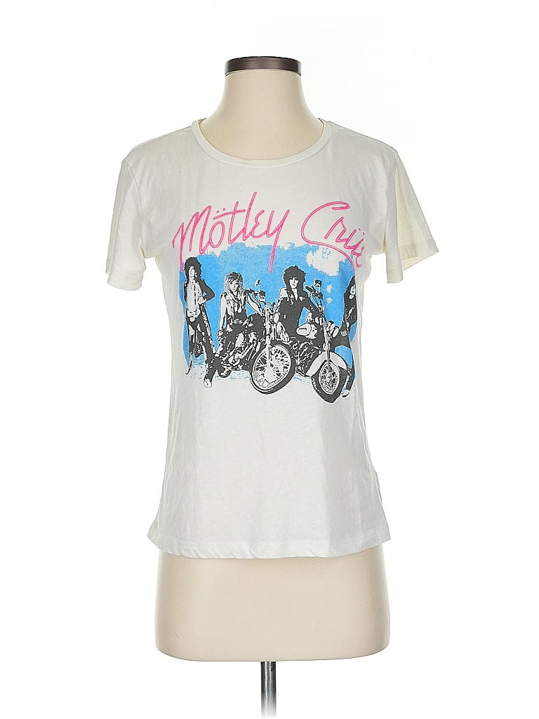 Chaser Ivory Short Sleeve T-Shirt Size XS - photo 1