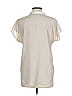 Violet & Claire 100% Polyester Ivory Short Sleeve Blouse Size L - photo 2