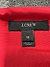J.Crew 100% Polyester Solid Red Casual Dress Size 10 - photo 6