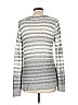 Liz Claiborne Metallic Silver Pullover Sweater Size L - photo 2